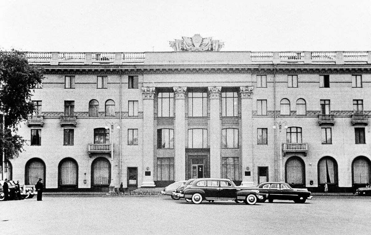 Ресторан при гостинице "Советский" 1955г.