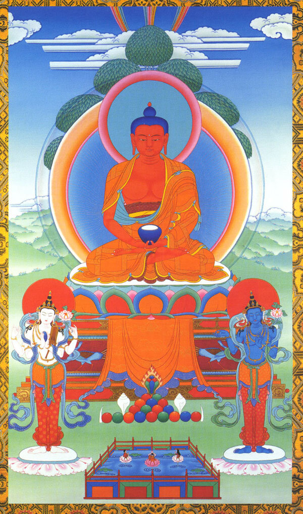 Будда Амитабха (Фото сайта abhidharma.ru)