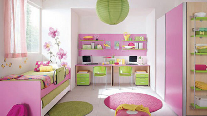 Оформление комнаты должно соответствовать возрасту детей 