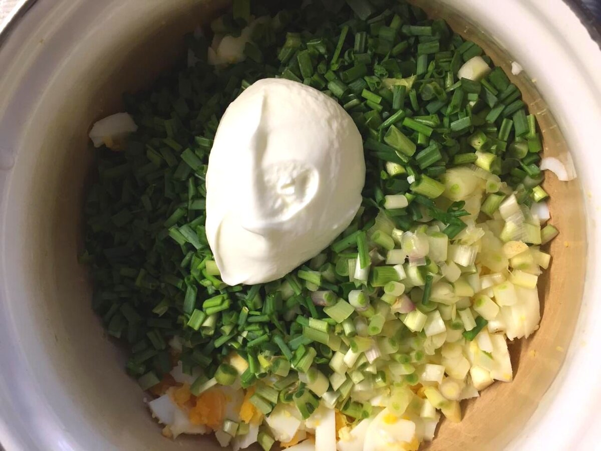 Обязательно не забыть сметану