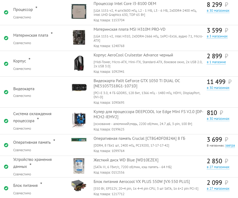 Вот так выглядит наша рабочая лошадка.