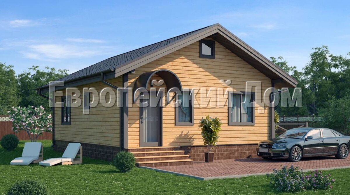  Фасад дома, вид слева. Источник фото: dom-bt.com