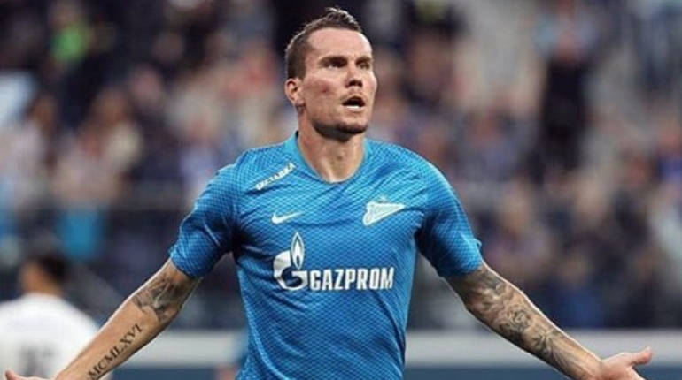 Антон Заболотный наподающий "Зенита"