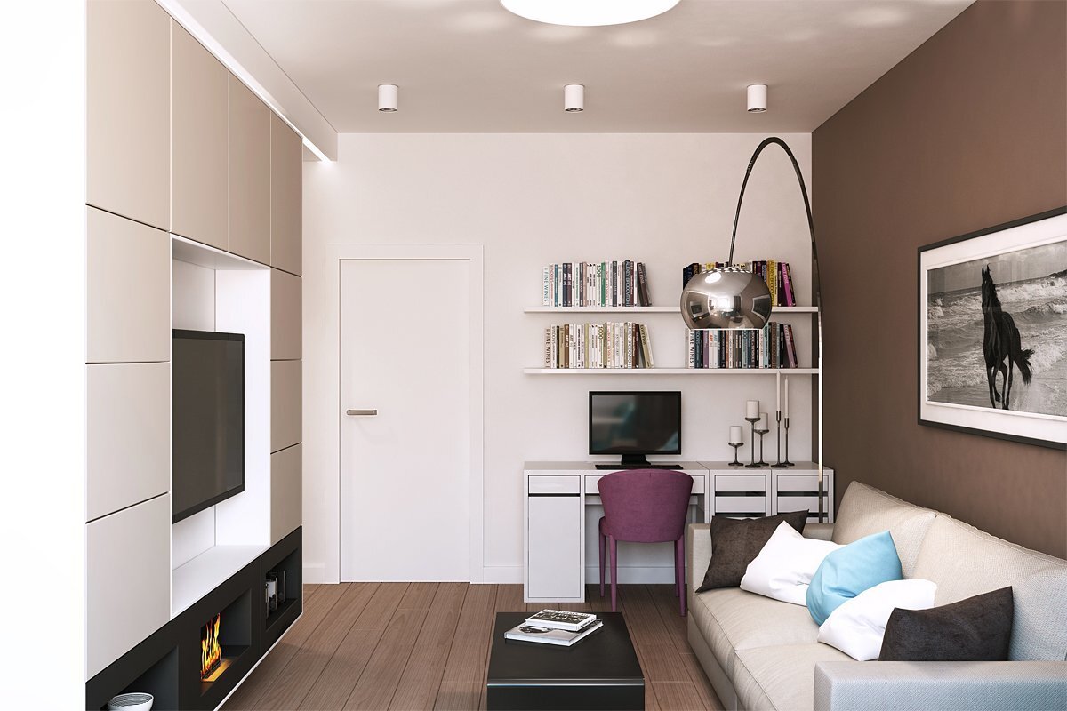 Дизайн маленькой комнаты в доме: отделочные материалы, подходящие стили, практические советы