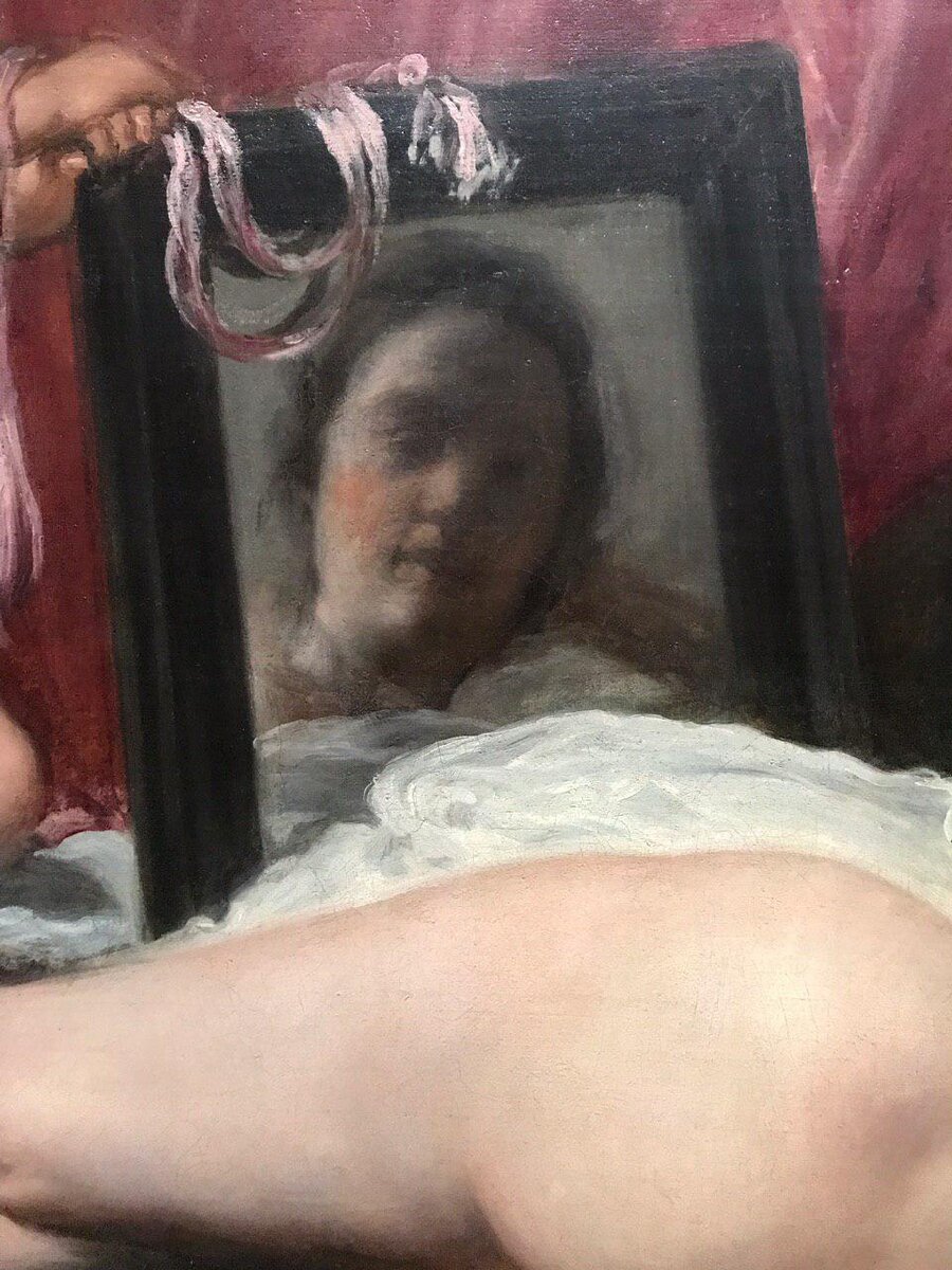 Фрагмент картины. Портрет