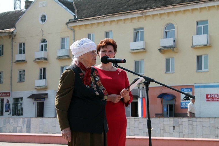 Ветеран ВОв Мария Матвеевна Власенкова.