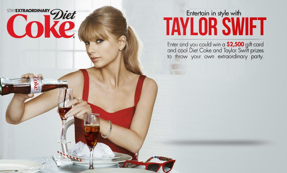 Oh my swift. Coca Cola реклама. Реклама со знаменитостями. Taylor Swift & Diet Coke. Реклама с известными людьми.