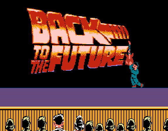 Коллаж из кадров игры «Back to the Future»