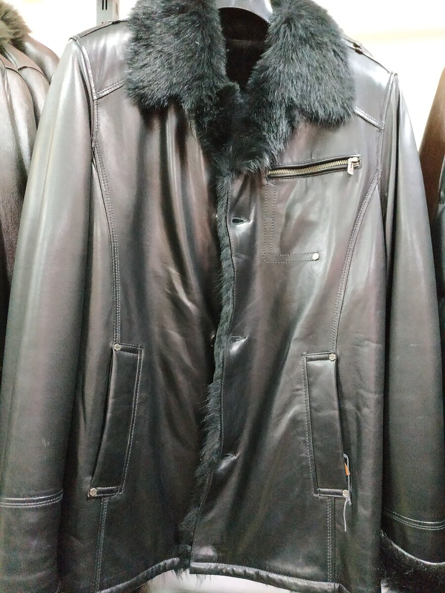 Мех тоскана, кожа планже.