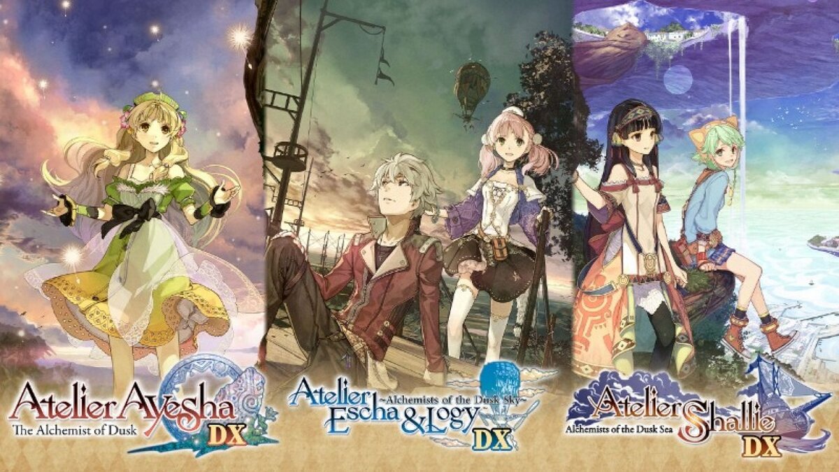 Atelier Dusk Trilogy Deluxe Pack - Обзор | JRPG WIKI | Дзен