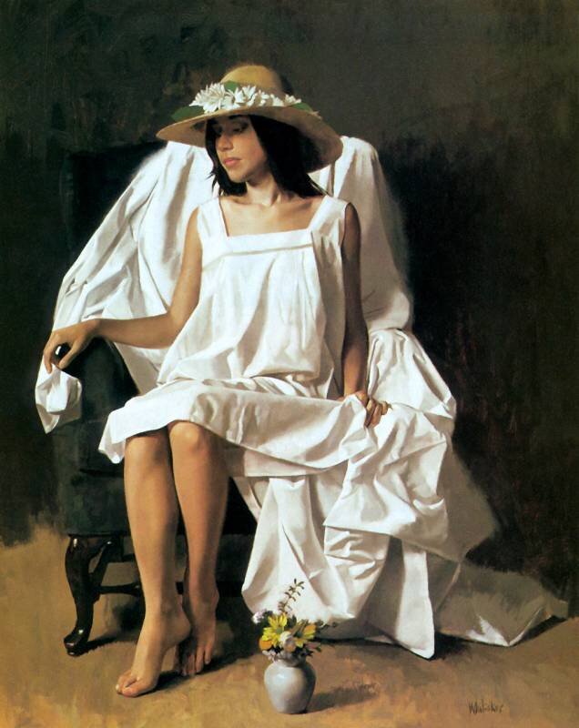 Женский отдых. Картина.