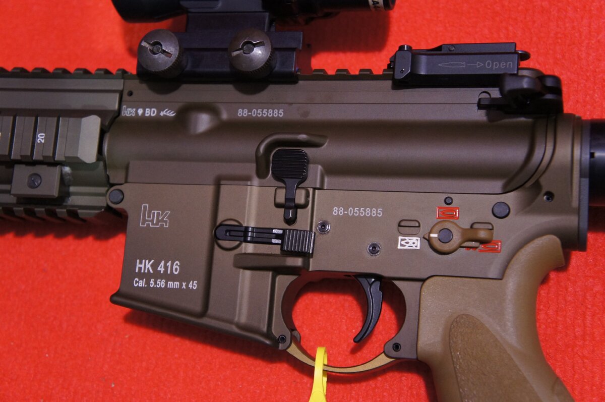 Штурмовая винтовка Heckler & Koch 416 A5. Источник: https://vk.com/oruzhie_tekhnika_armiya