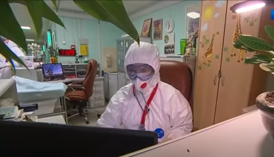 Инфекционное отделение в Московской больнице