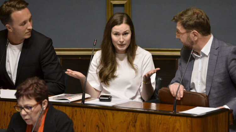 Санна Мирелла Марин, премьер-министр Финляндии Фото: verkkouutiset.fi