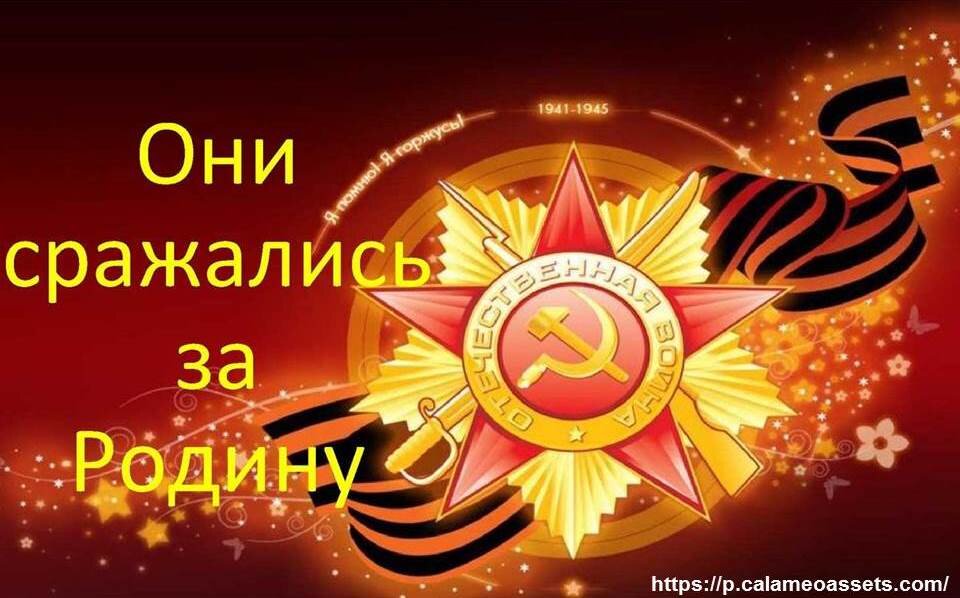 Они сражались за нашу родину проект