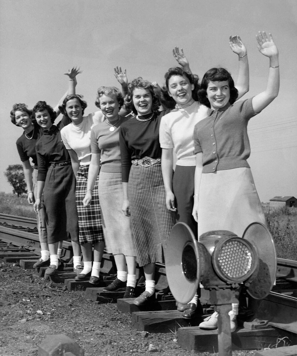 Советские женщины. Фото из интернета.