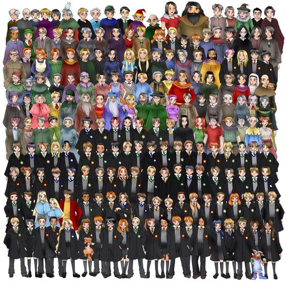 Все персонажи франшизы о Гарри Поттере