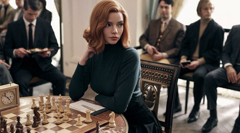 Сцена щахматной партии из сериала