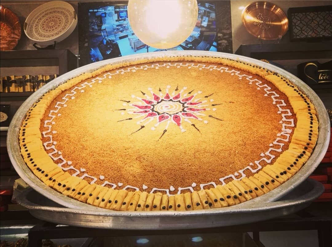 Главная иорданская сладость - кнафе, как источник многих зубных арабских проблем