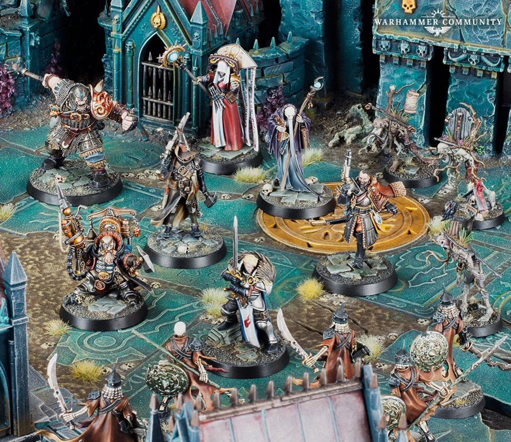 Warhammer age of Sigmar Cities of Sigmar. Cursed City Warhammer. Cursed City миниатюры. Вархаммер Cursed City.