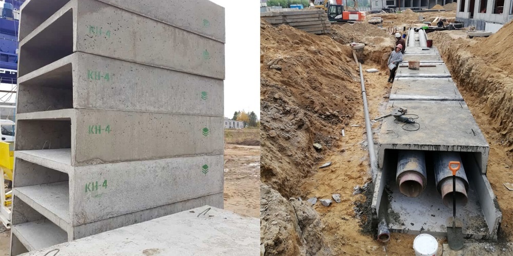 Прокладка сетей в непроходных каналах