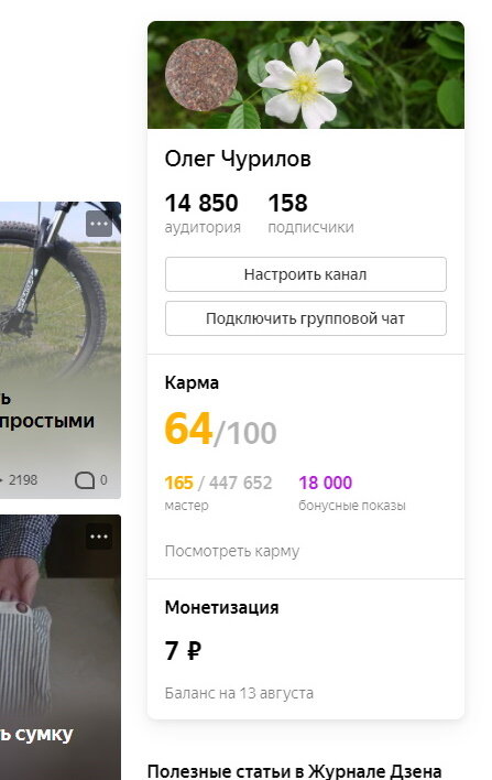Монетизация Яндекс.Дзен