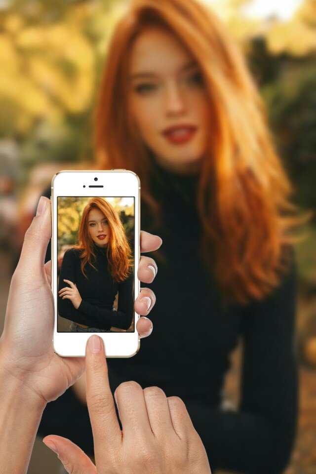 Фото обработано в редакторе.