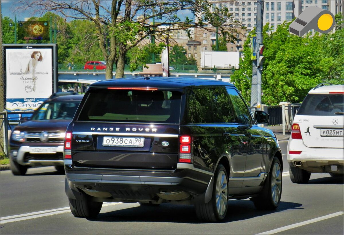 Range Rover Безбородова. Листайте вправо