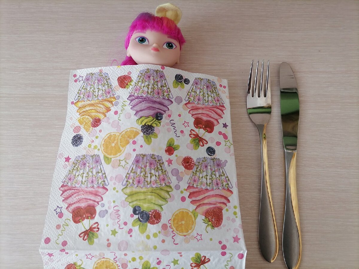 Делаем одеяло для куклы