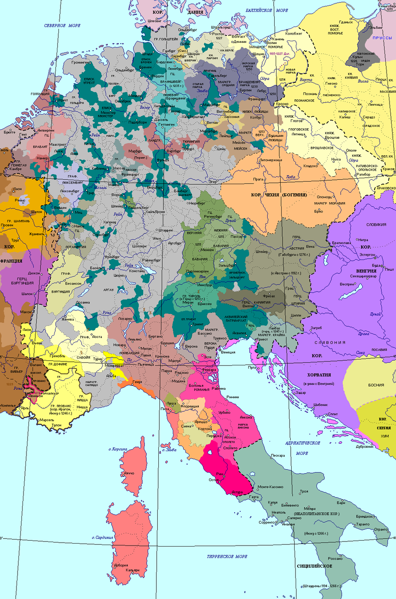 Города священной римской империи. Карта священной римской империи 16 века. Карта священной римской империи в 13 веке. Священная Римская Империя в 13 веке карта. Священная Римская Империя на карте Европы.