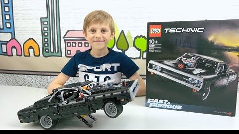 ЛЕГО ТЕХНИК DODGE CHARGER - Машина из фильма ФОРСАЖ / Fast & Furios. LEGO Technic 42111