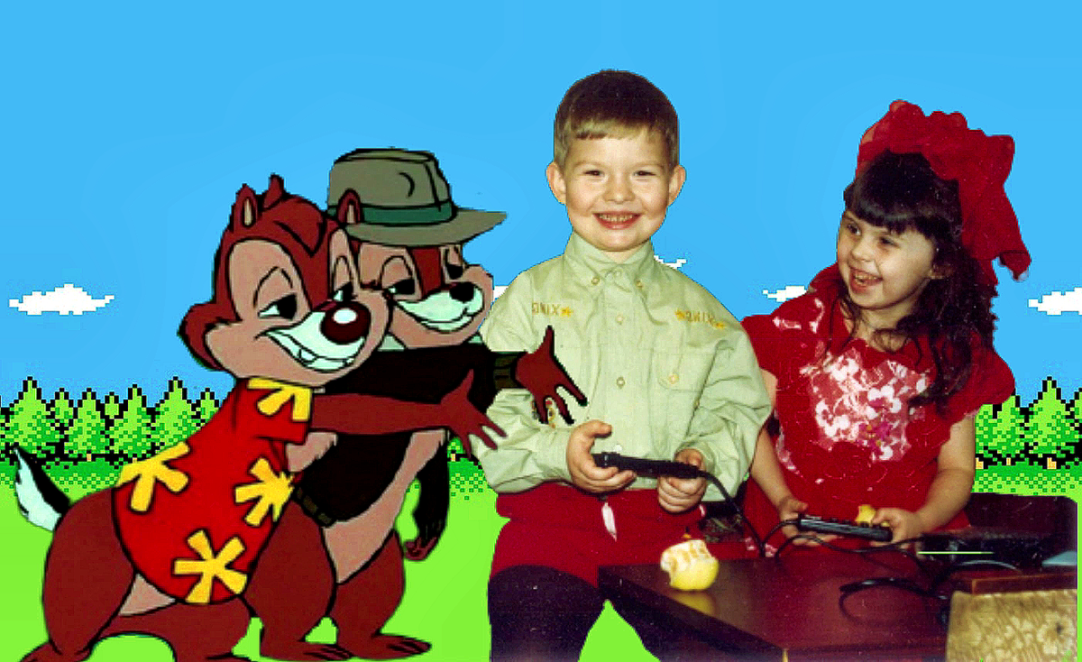 Современные дети, увы, не могут поиграть в Чипа и Дейла 