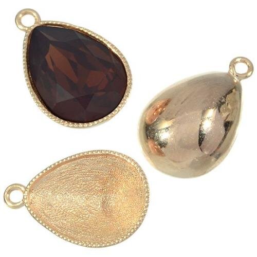 Оправы-подвески для вклеивания Swarovski