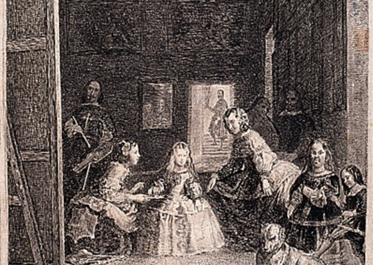 Гравюра Франсиско Гойи. Фрагмент