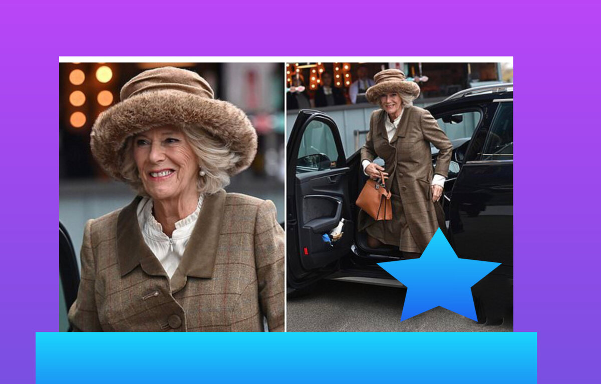 Камилла в шляпе с отделкой мехом- самый модный головной убор зимы