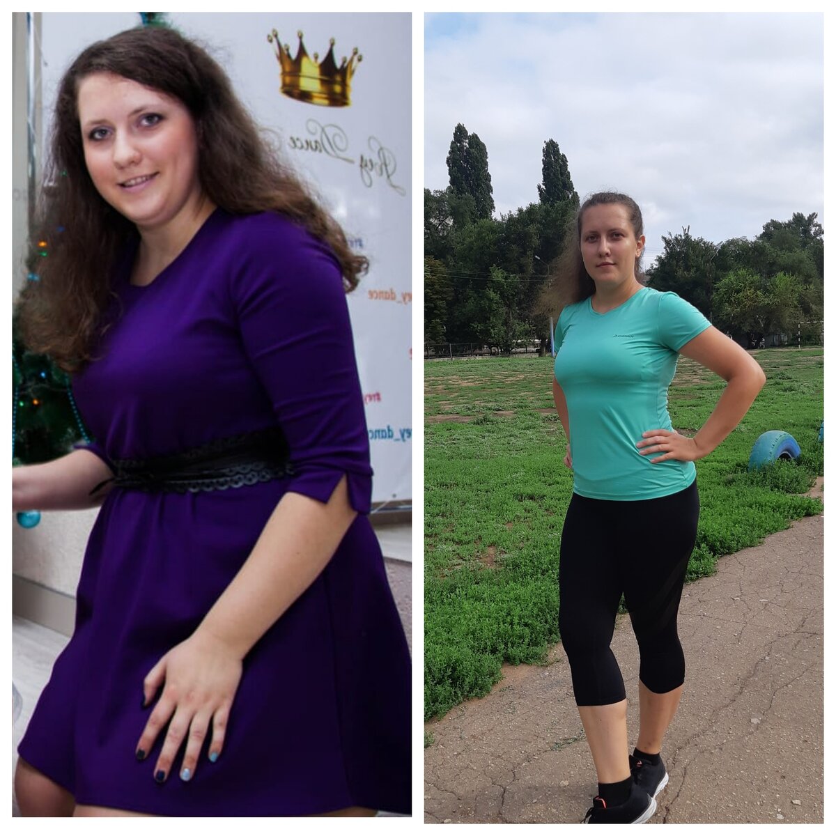 История одной Победы над весом. Фото Насти ДО и ПОСЛЕ