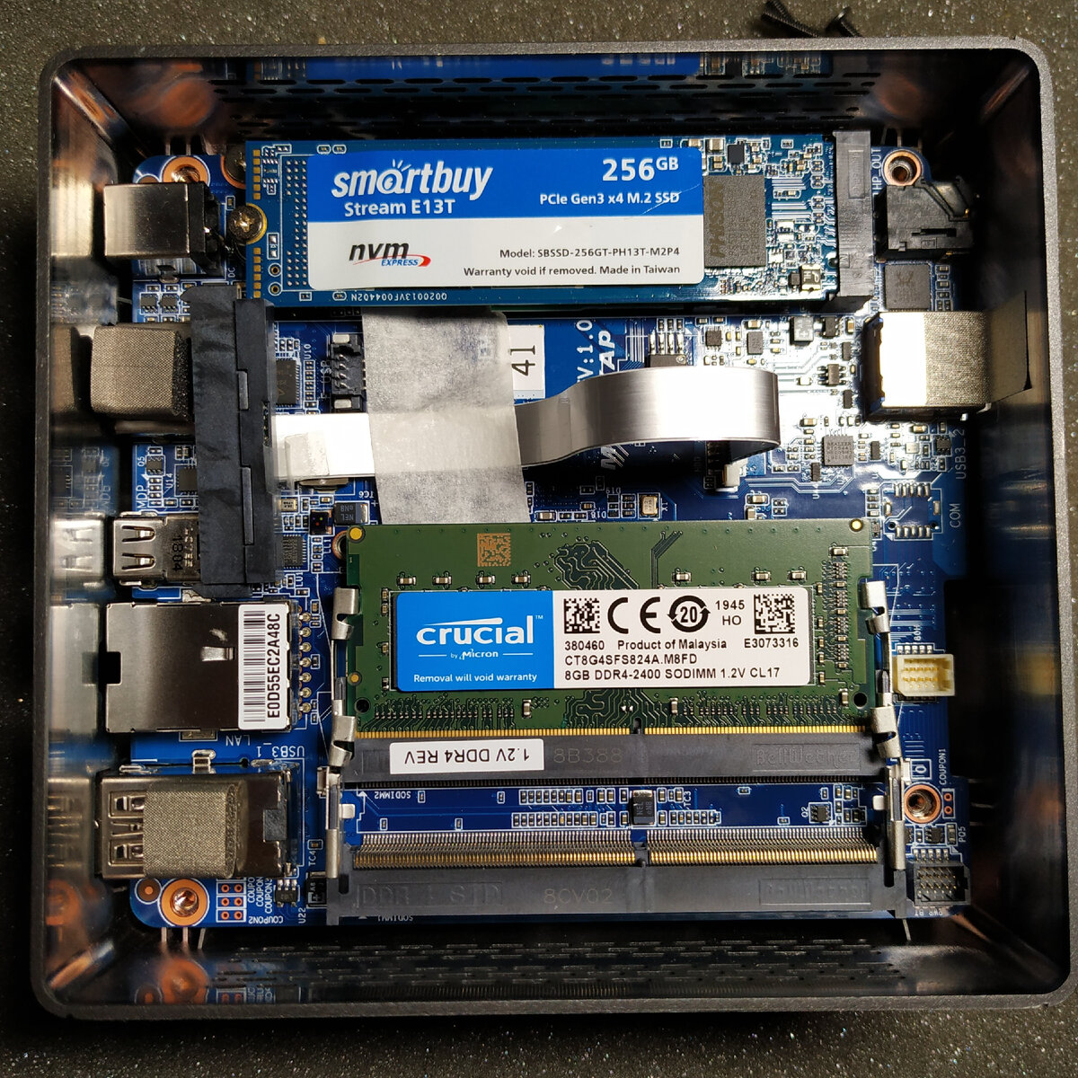  GIGABYTE BRIX s GB-BCLE-4105 BWUS