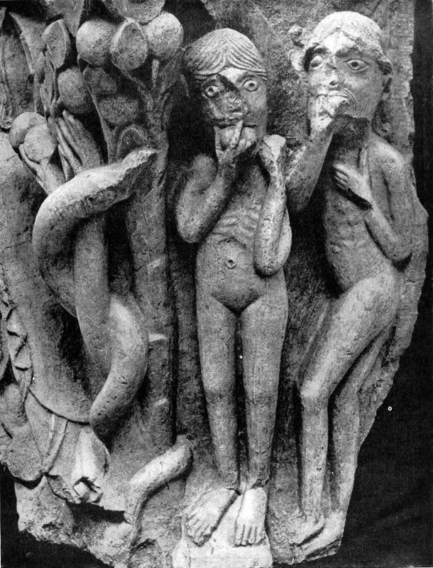 Капитель аббатства Клюни. XII век.