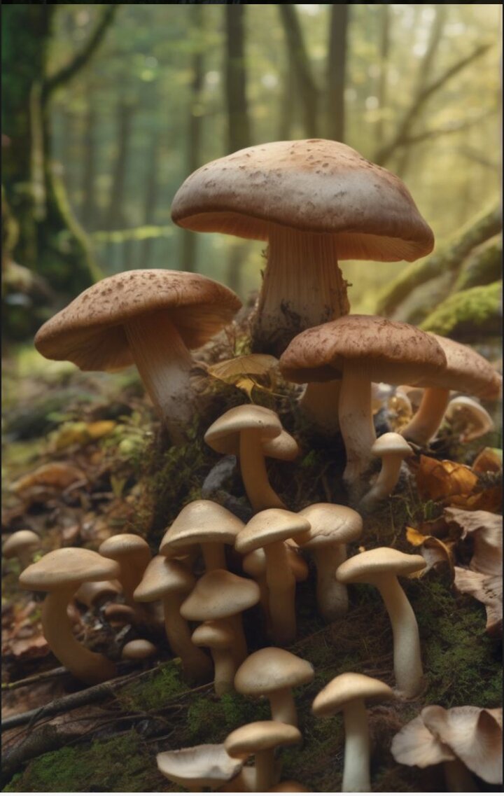 А так нейросеть видит поляну со съедобными грибами:))