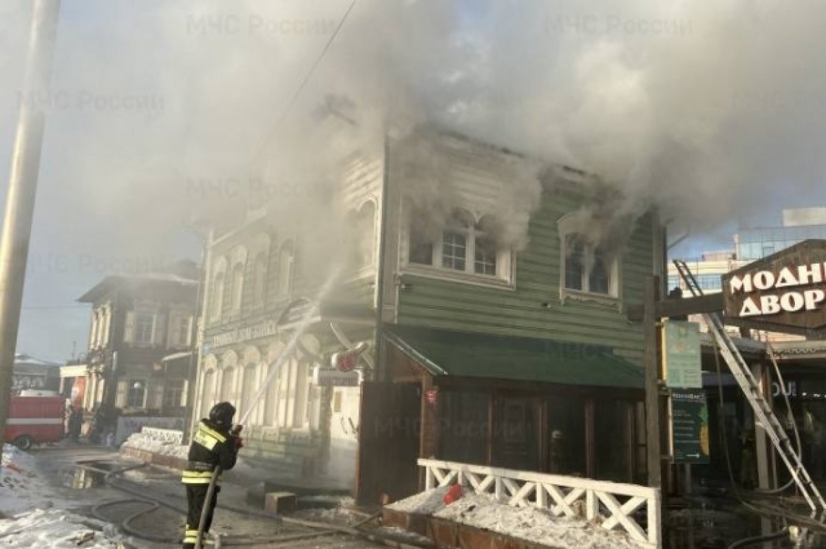    Предпринимателя осудили за пожар в 130 квартале Иркутска