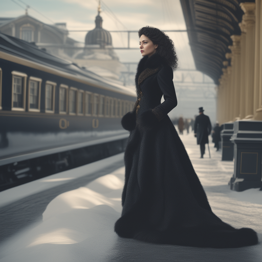 Анна Каренина, сгенерировано мной с помощью нейросети