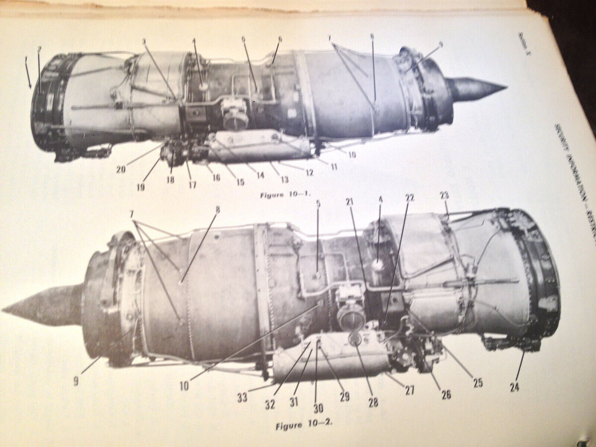 Двигатель Pratt & Whitney J57-P-25.