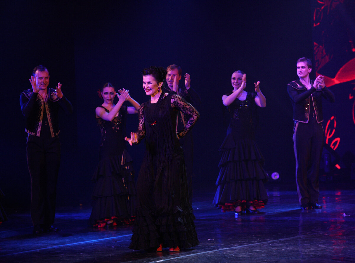 Ольга Пшеницына и артисты РНБК. «Фламенко».