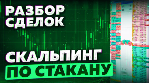 Разбор сделок: пробой уровня, отскок от плотности | Обучение трейдингу