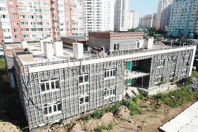    Строительство детского сада в Красногорске © Пресс-служба Главгосстройнадзора Московской области