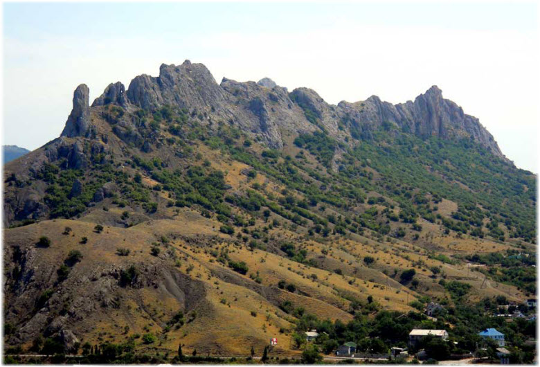 Гора Таракташ в Крыму