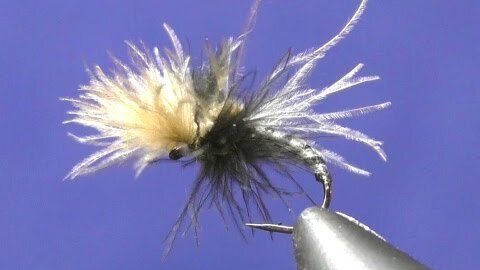 Мушка CDC Puffs Midge Fly, dry fly. Сухая мушка, которая гарантирует поклевку.