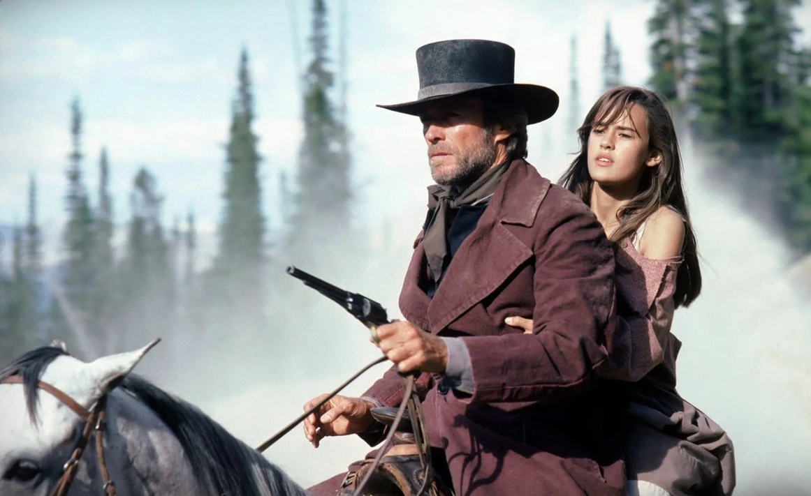 11 вестерны. Pale Rider 1985. Клинт Иствуд дикий Запад.