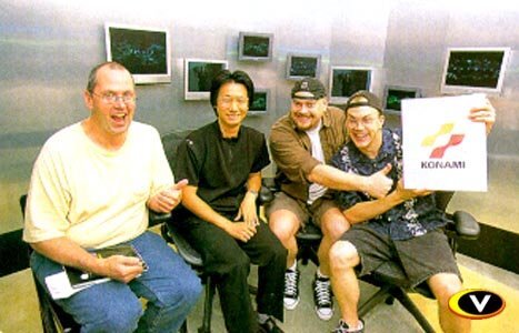 Хидэо Кодзима с братьями Вачовски