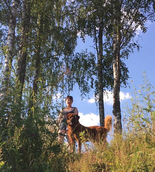 Умыч с Ольгой (которая Белочка))